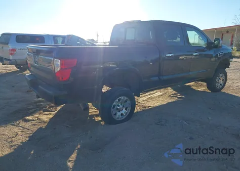 2017 Nissan Titan Xd Platinum Reserve Diesel из США, поврежденный, VIN 1N6BA1F41HN544783